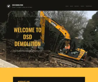 DSddemolition.com(DSD Demolition) Screenshot