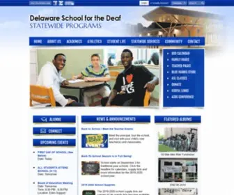 Dsdeaf.org(Delaware School For The Deaf) Screenshot