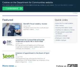 DSdni.gov.uk(DSdni) Screenshot