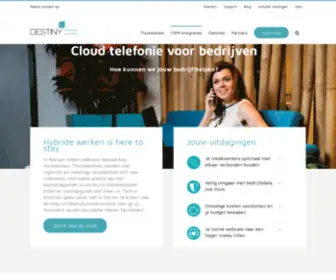 DSD.nl(Veilige cloud telefonie voor bedrijven) Screenshot