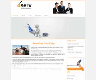 Dserv.nl(Fout) Screenshot