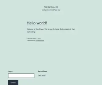 DSF-Berlin.de(Online Marketing) Screenshot