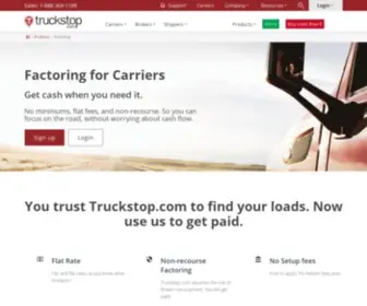 Dsfactors.com(Factoring for Trucking Companies) Screenshot