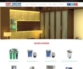 DSfdecor.com(A Complete Interior Solution) Screenshot