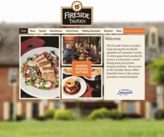 Dsfireside.com(The Fireside Tavern) Screenshot