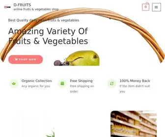 DSfruits.co(The best online grocery store in India. D) Screenshot