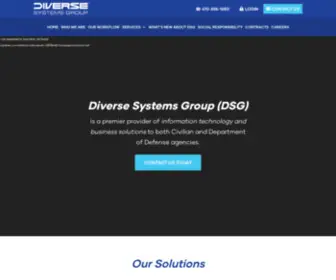 DSG-IT.com(Diverse Systems Group) Screenshot