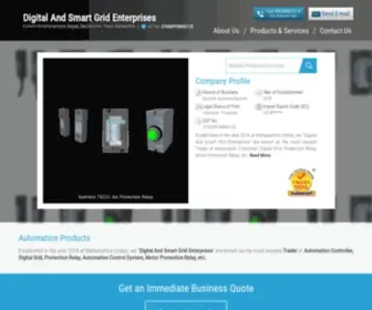 Dsgenterprises.co.in(Digital And Smart Grid Enterprises) Screenshot