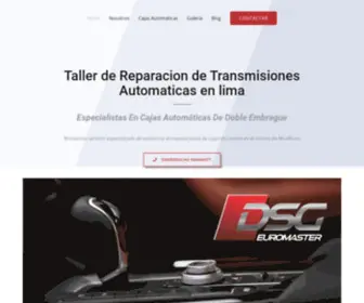 Dsgeuromaster.pe(Taller de Reparacion de Transmisiones Automaticas en lima) Screenshot