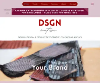 DSGnnative.com(Launch a brand) Screenshot