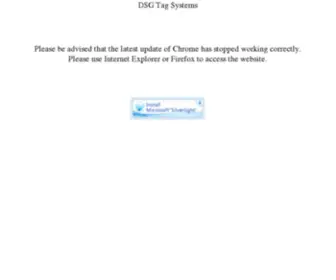 DSgtag.net(DSG Fleet Solutions) Screenshot