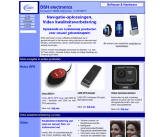 DSH2000.com(DSH electronics) Screenshot