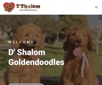 DshalomGoldendoodles.com(D' Shalom Goldendoodles) Screenshot