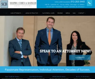 Dshapirolaw.com(Chicago, IL) Screenshot