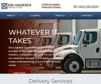 Dsi-Logistics.com(DSI Logistics) Screenshot