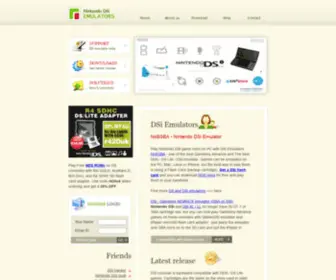 Dsiemulators.com(DSi Emulators) Screenshot