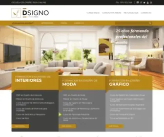 Dsigno.es(Estudios Superiores Abiertos de Diseño) Screenshot