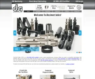 Dsimn.com(Decimet Sales) Screenshot