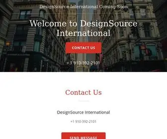 Dsintl.com(DesignSource International) Screenshot