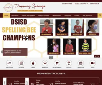 Dsisdtx.us(Dripping springs isd) Screenshot