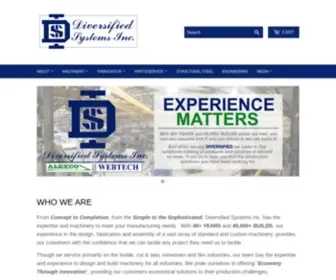 Dsisystems.com(Diversified Systems Inc) Screenshot