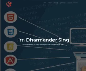 Dskain.com(DS Web Developer) Screenshot