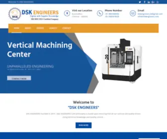 Dskengineers.in(DSK ENGINEERS) Screenshot