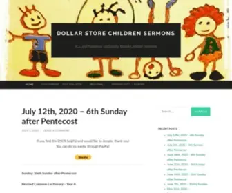 Dskidsermons.com(Dollar Store Children Sermons) Screenshot
