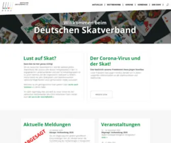DSKV.de(Deutscher Skatverband) Screenshot