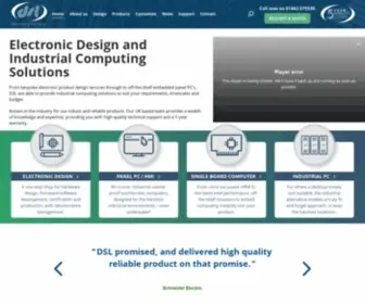 DSL-LTD.co.uk(Embedded Industrial Computing & Electronic Design Specialist) Screenshot