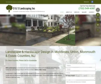 Dslandscapinginc.com(D and S Landscaping Inc) Screenshot