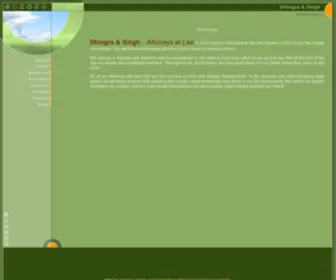 Dslegal.com(Dhingra &amp; Singh) Screenshot