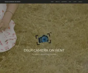 DSLR-ON-Rent.com(DSLR ON RENT) Screenshot