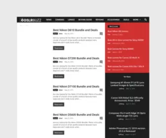 DSLrbuzz.com(Just another WordPress site) Screenshot
