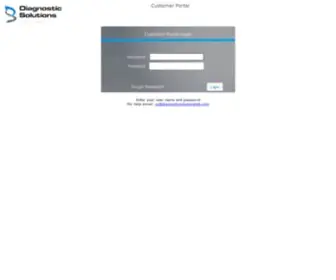 DSlresultsportal.com(Customer Portal) Screenshot