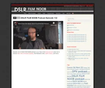 DSLrfilmnoob.com(DSLR Film Noob) Screenshot