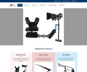 DSLRphotographic.com(Quality Dslr Rig Kit & Selfie sticks Manufacturer) Screenshot