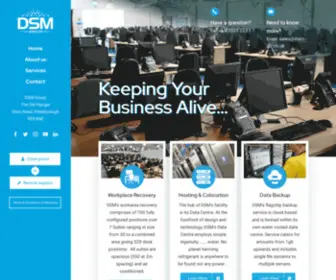 DSM-GB.co.uk(DSM Group No1 for Business Disaster Recovery & IT Solutions) Screenshot