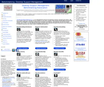 DSmba.com(Desktop Support Management Benchmarking Association) Screenshot