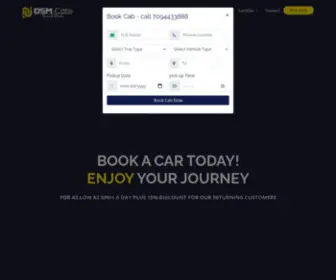 DSmcabs.com(DSM Cabs) Screenshot