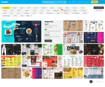 Dsmenu.com(The Ultimate Digital Menu Solution for Restaurants) Screenshot