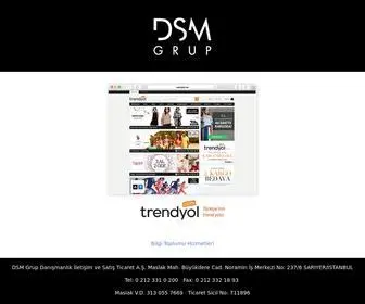 DSMgrup.com(DSM Grup) Screenshot