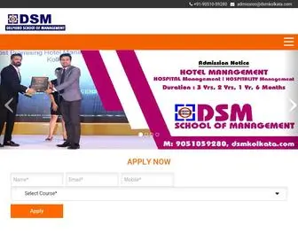 DSmkolkata.com(Top Hotel Management College) Screenshot