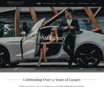 DSmluxury.com(DSM Luxury) Screenshot