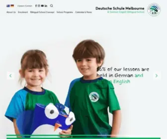 DSM.org.au(Deutsche Schule Melbourne) Screenshot