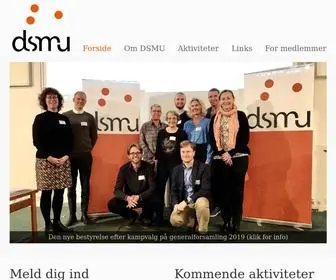 Dsmu.dk(Dansk Selskab for Medicinsk Uddannelse) Screenshot