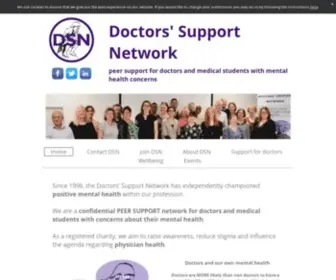 DSN.org.uk(The Doctors' Support Network) Screenshot