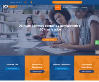 Dsnube.co(Software Administrativo y Contable en la Nube) Screenshot