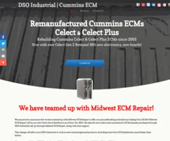 Dsoindustrial.com(Remanufactured Cummins Celect & N14 Celect Plus ECM/ECU for Trucks) Screenshot