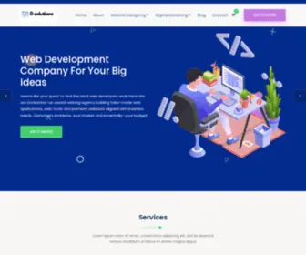 Dsolutionscreations.in(Dsolutions) Screenshot